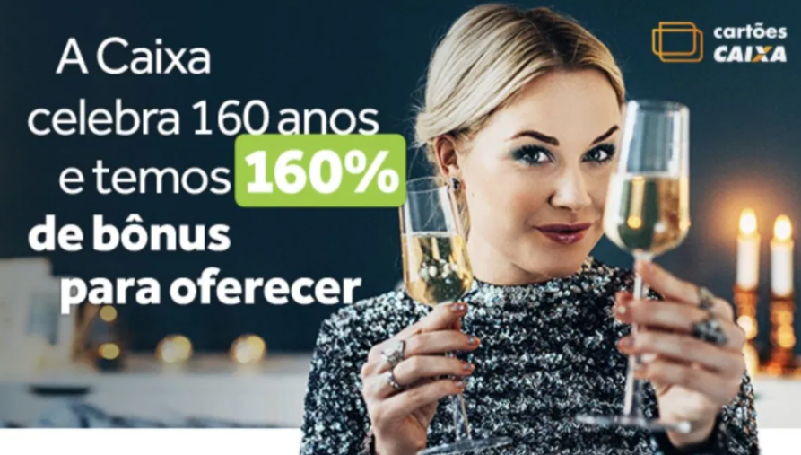 Até 160% de bônus da caixa para TAP miles and go